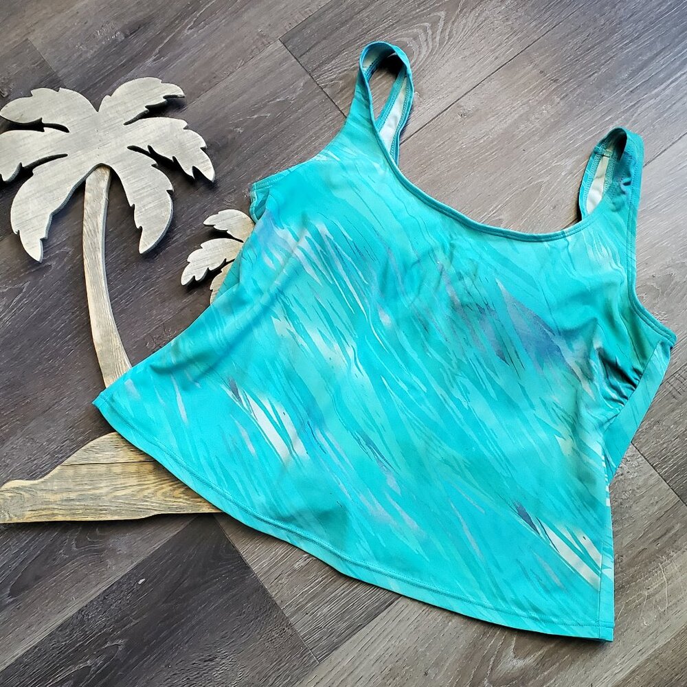 Tankini Swim Top size 16W St. John's Bay